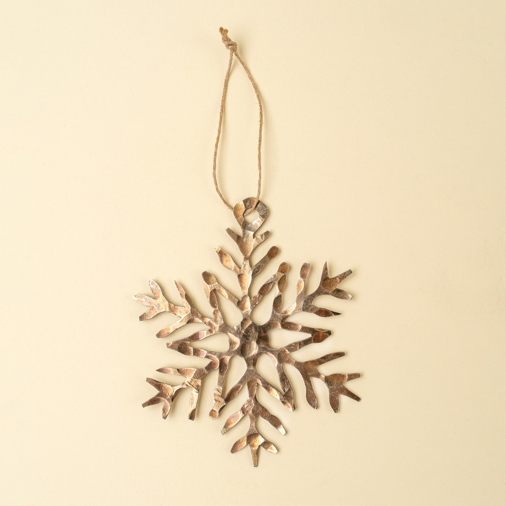 Luster Snowflake Ornament
