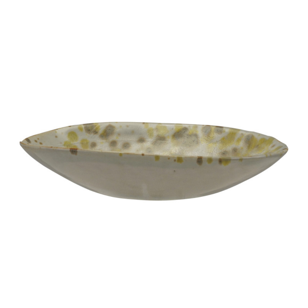 Speckled Stoneware Dish