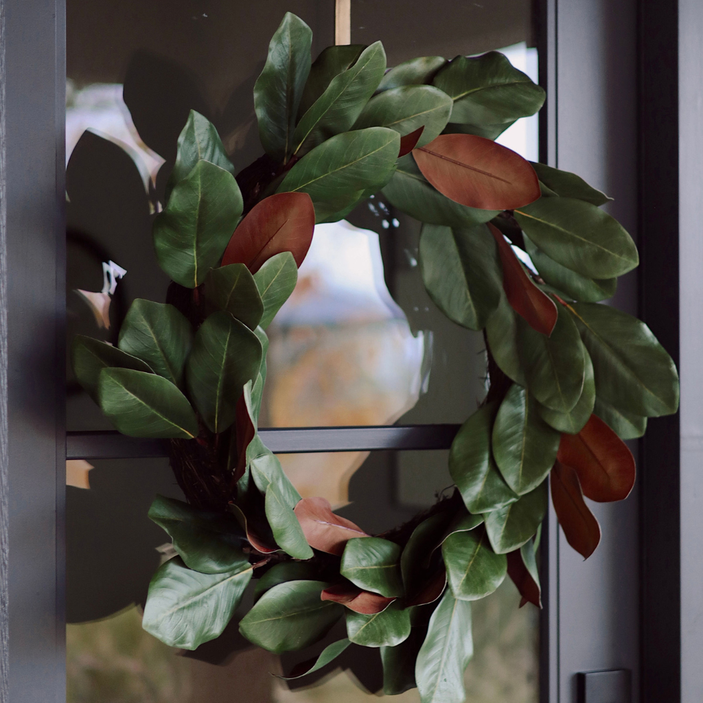 Magnolia Wreath - 25"D
