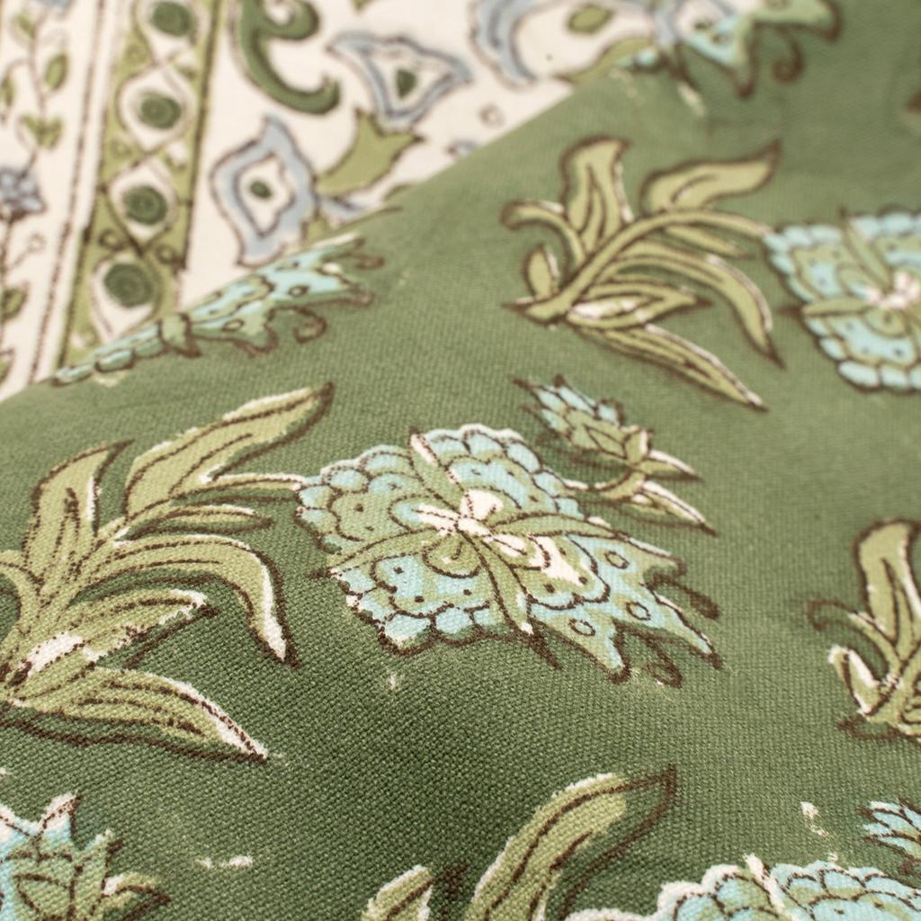 Elowen Block Print Table Runner - 108"L
