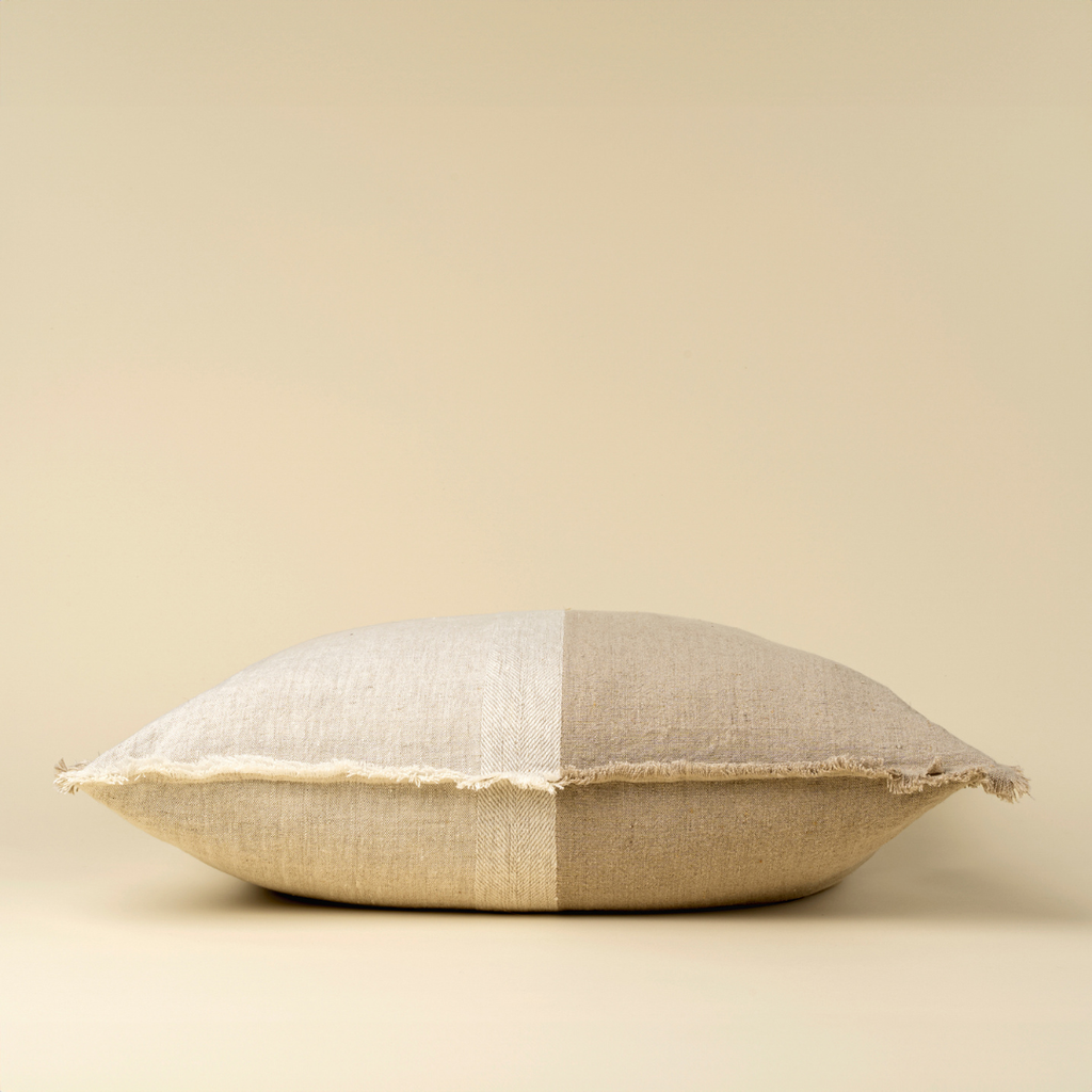 August Linen Pillow - 24" x 24"