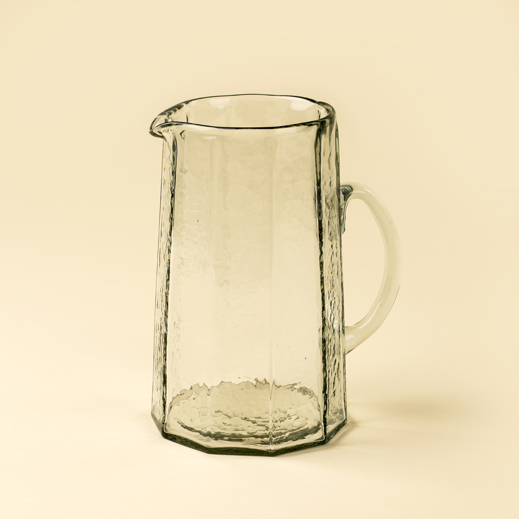 Prism Glass Pitcher