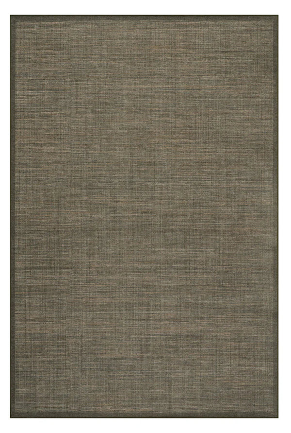 Dash & Albert - Palmer Modern Solid Green Machine Washable Rug