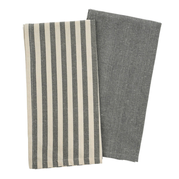 Lucia Tea Towels - Grey