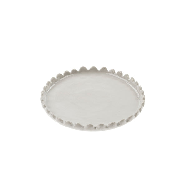 Scalloped Plate