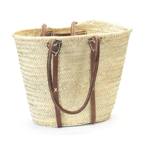 French Market Bag With Shoulder Straps