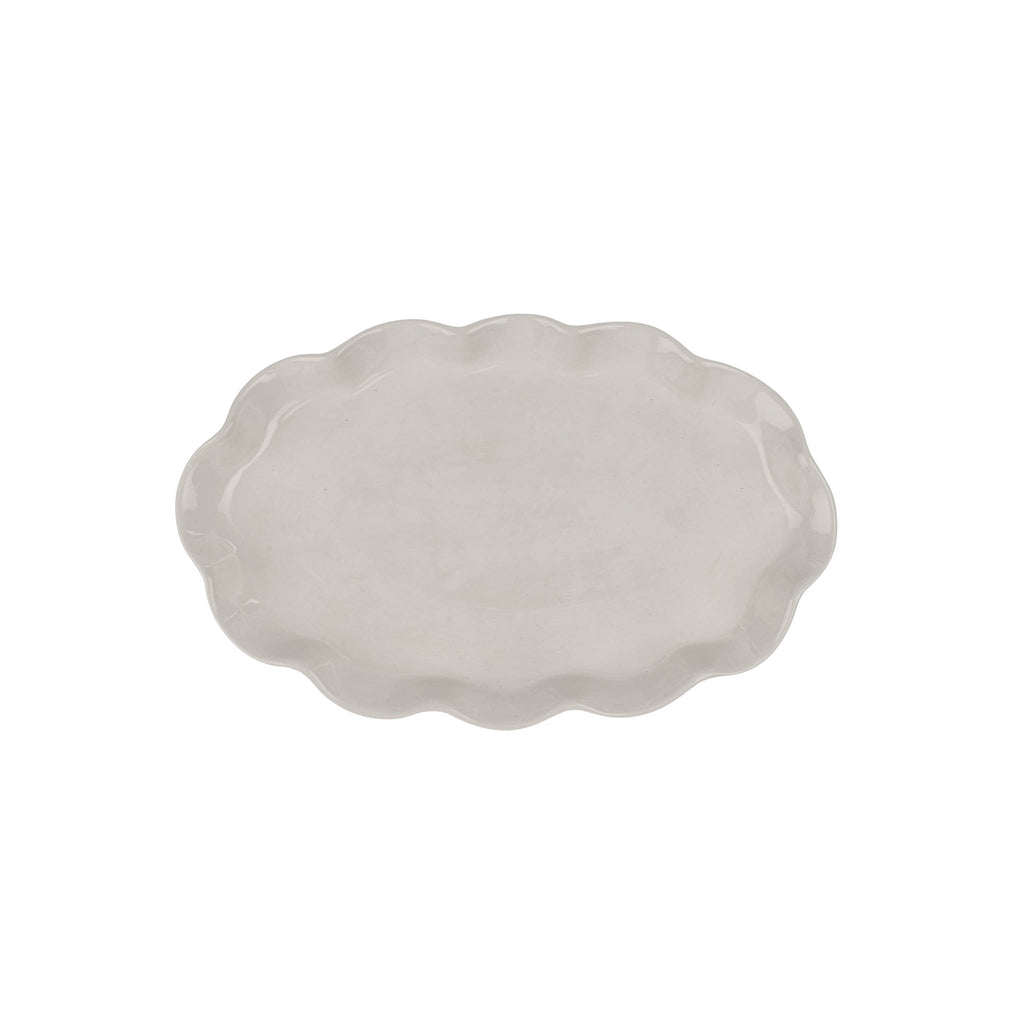 Scalloped Platter (Two Sizes Available)