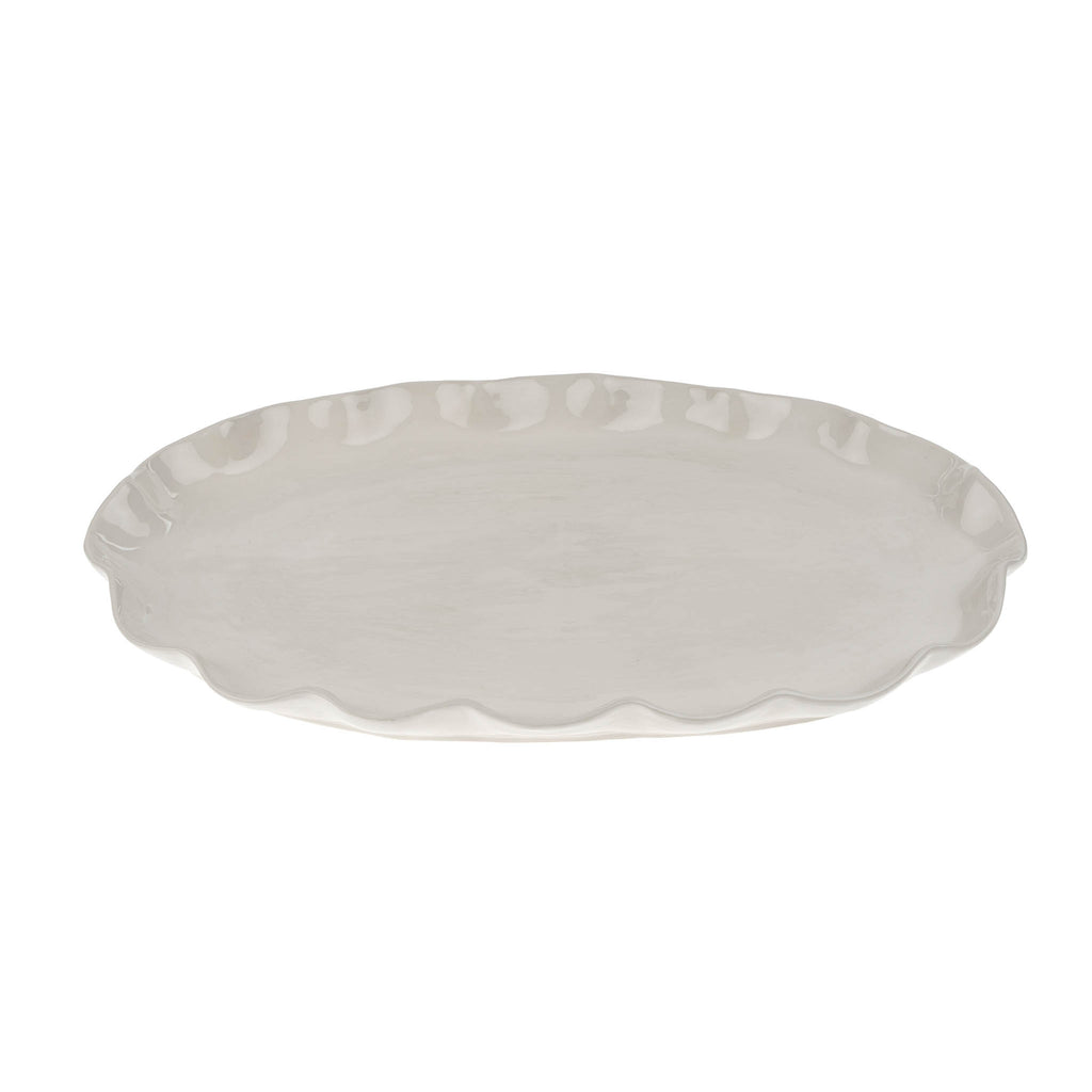 Scalloped Platter (Two Sizes Available)