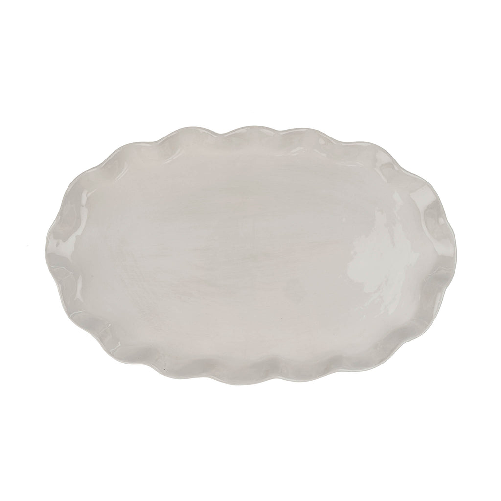 Scalloped Platter (Two Sizes Available)