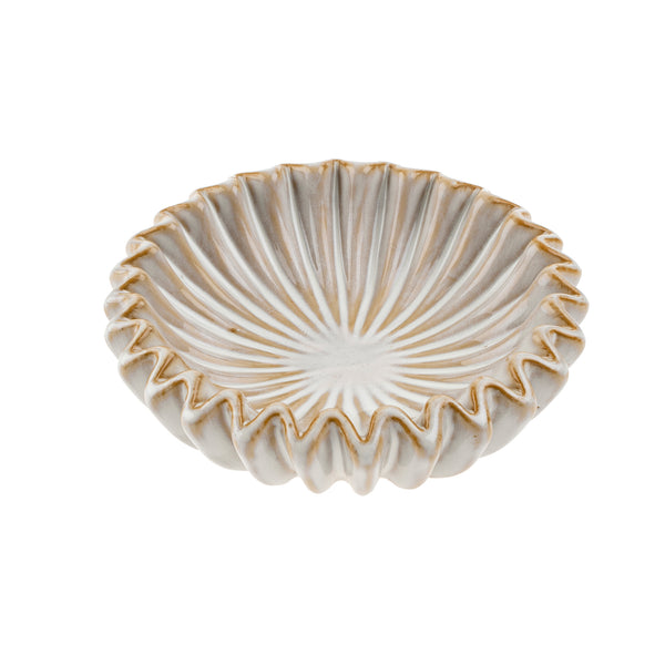 Fluted Ceramic Catchall (Two Sizes Available)