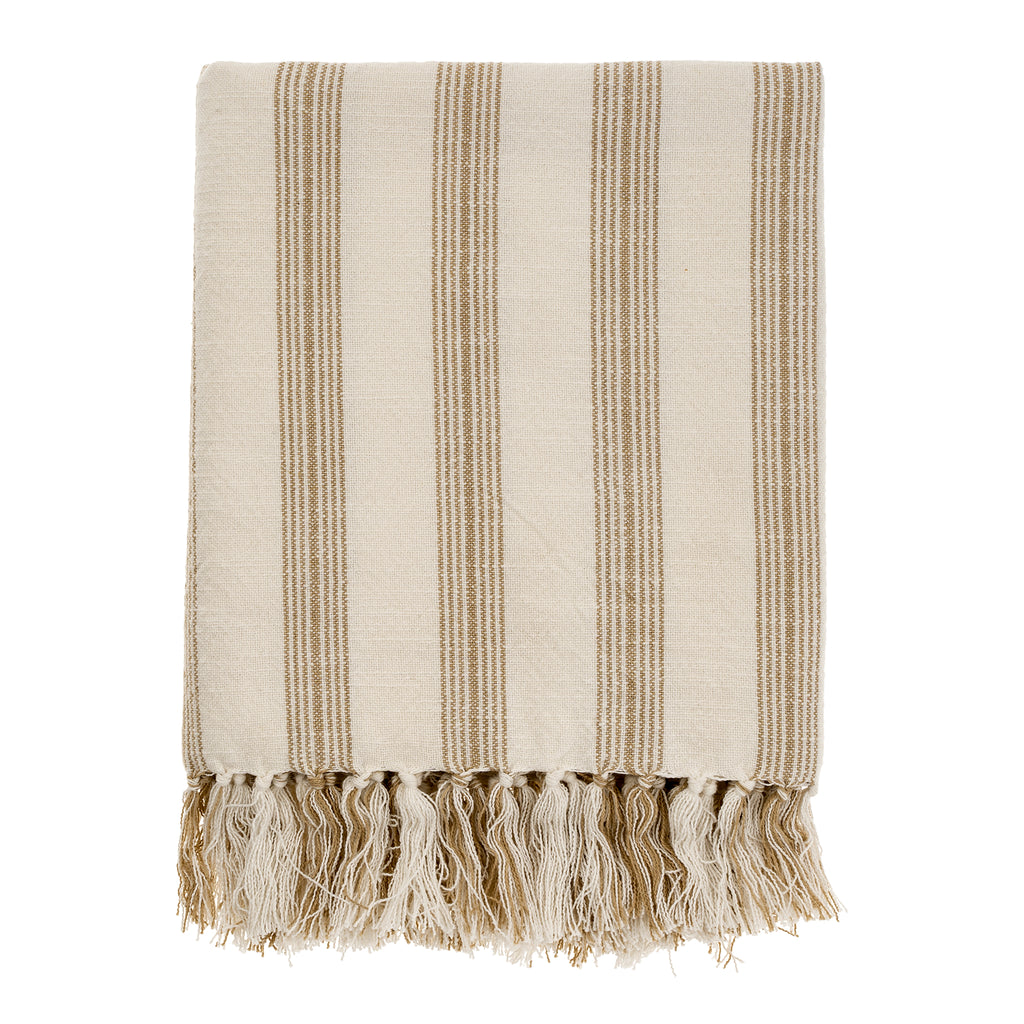 French Stripe Bath Towel - Sand