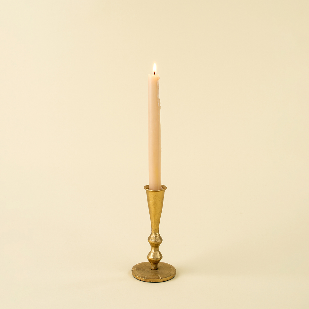 Ember Gold Candlesticks  (Two Sizes Available)