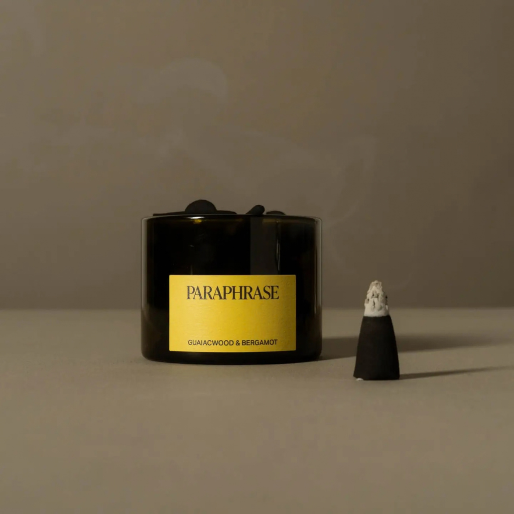 Guaiacwood & Bergamot Incense Cones