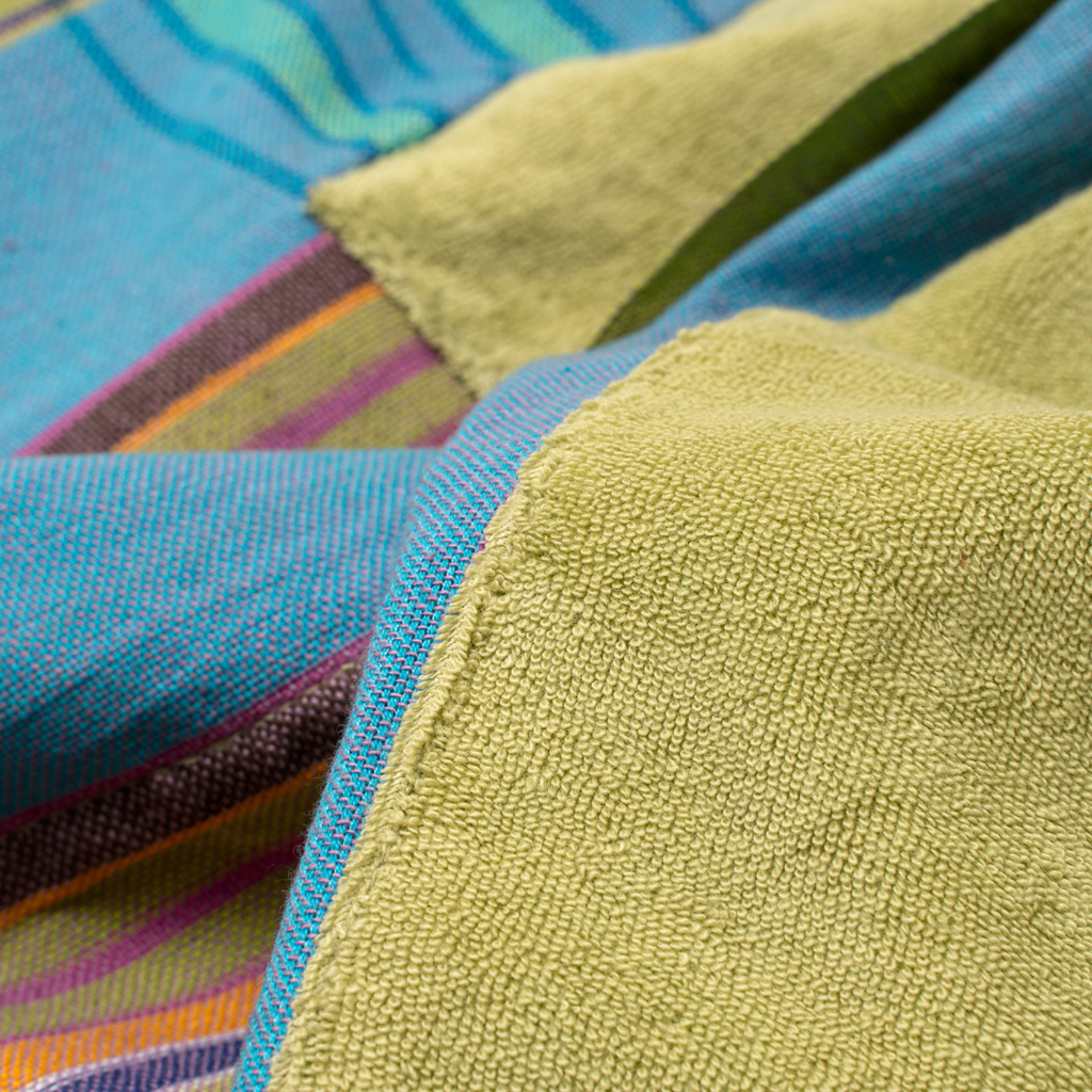 Kikoy Beach Towel / Sarong - Yellow