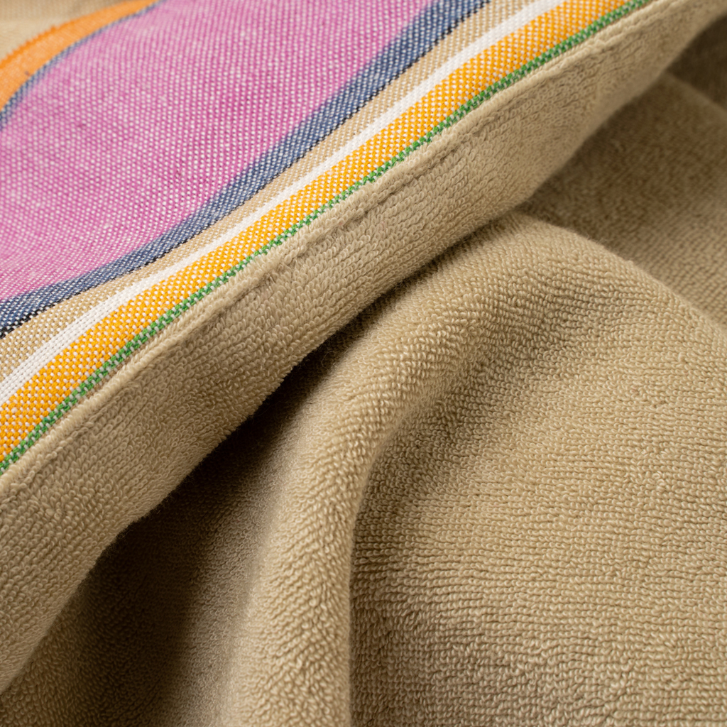Kikoy Beach Towel / Sarong - Beige