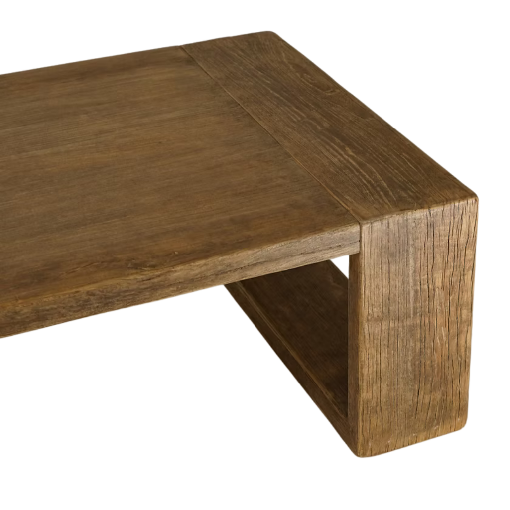 Redford Reclaimed Wood Coffee Table (Two Colours Available)