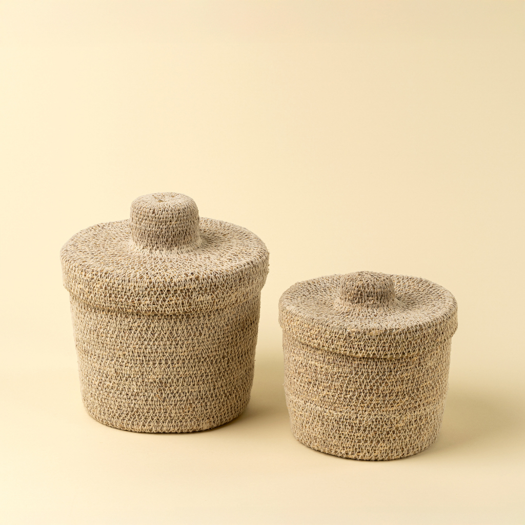 Tajine Seagrass Baskets - Natural (Two Sizes Available)