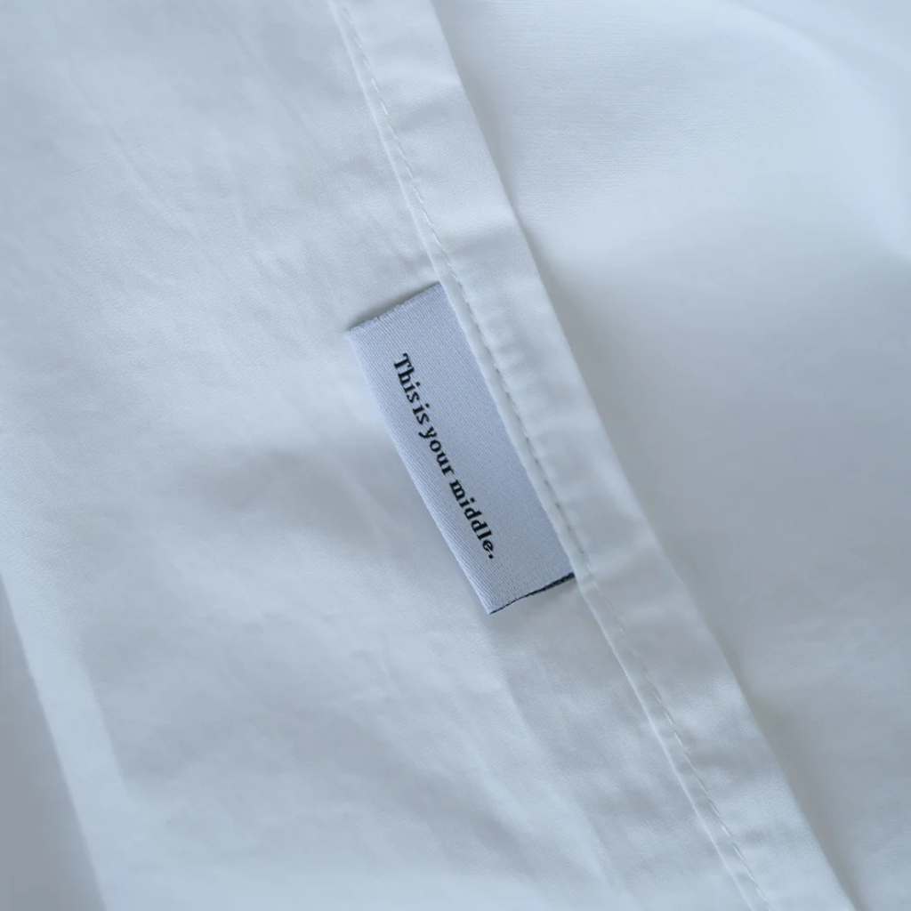 Cotton Sheet Set - Chalk (Three Sizes Available)
