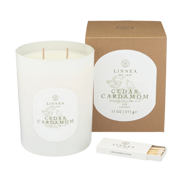 LINNEA Cedar Cardamom Candle