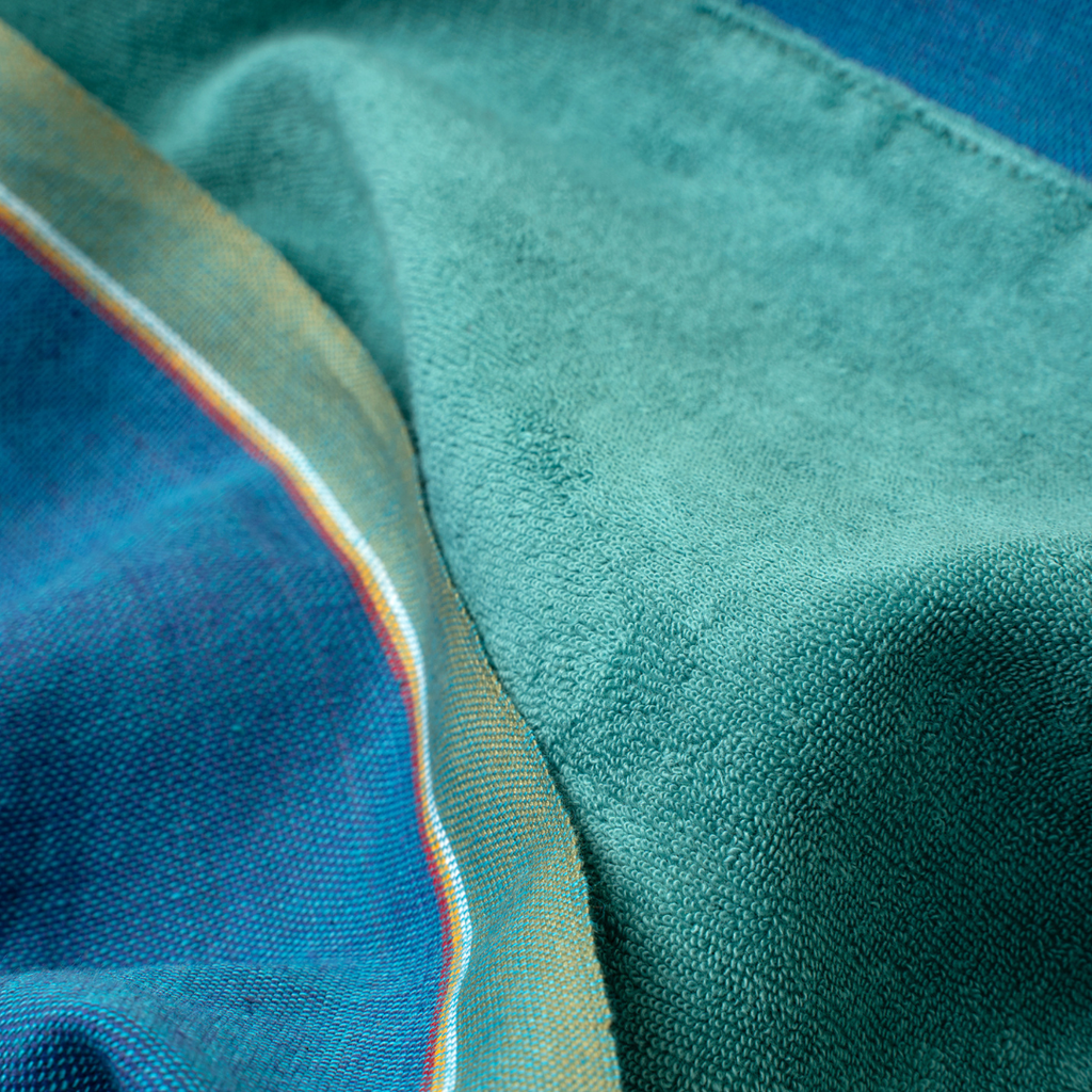Kikoy Beach Towel / Sarong - Teal