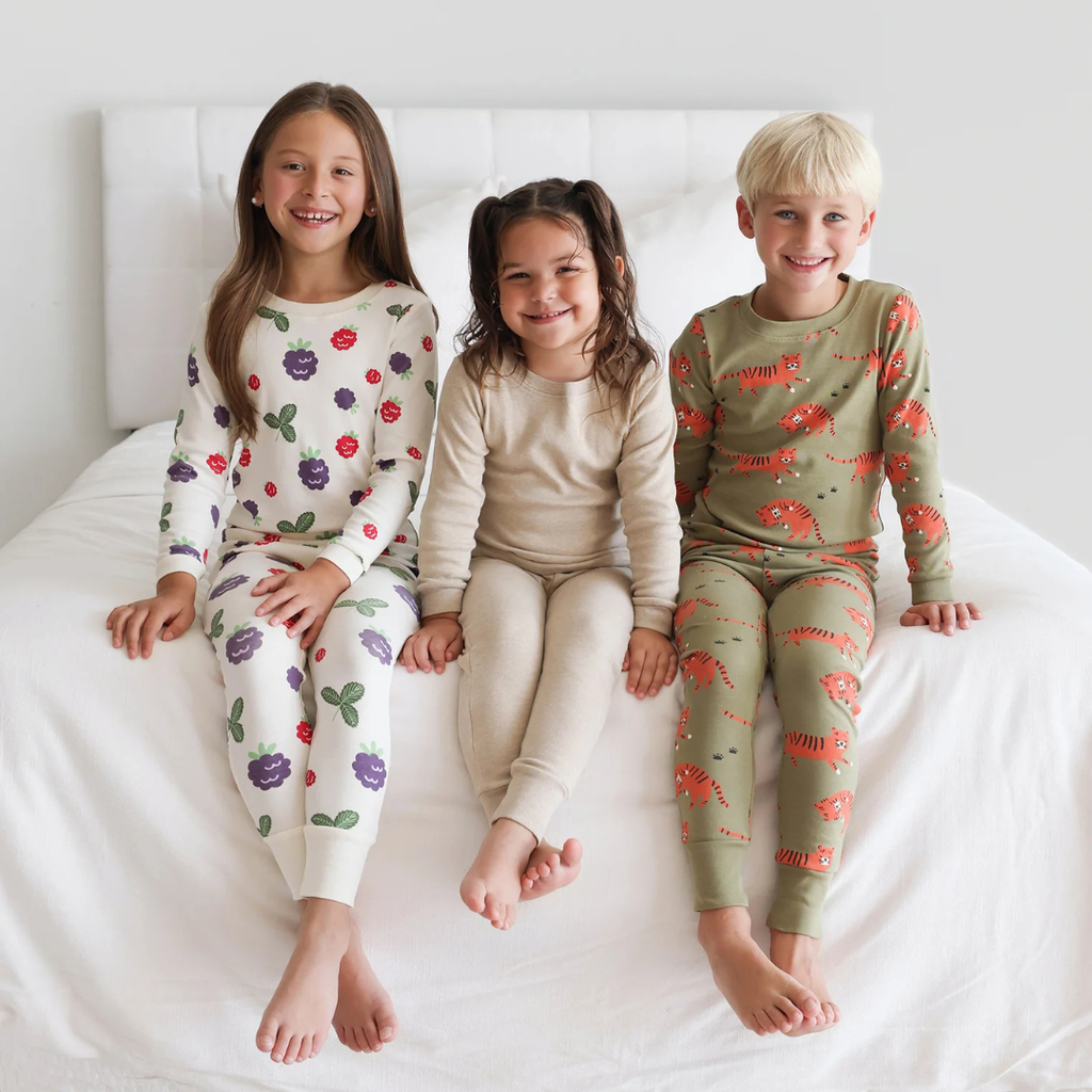 Parade Organics 'My Jammies' Organic Kids' Pajamas - Tigers