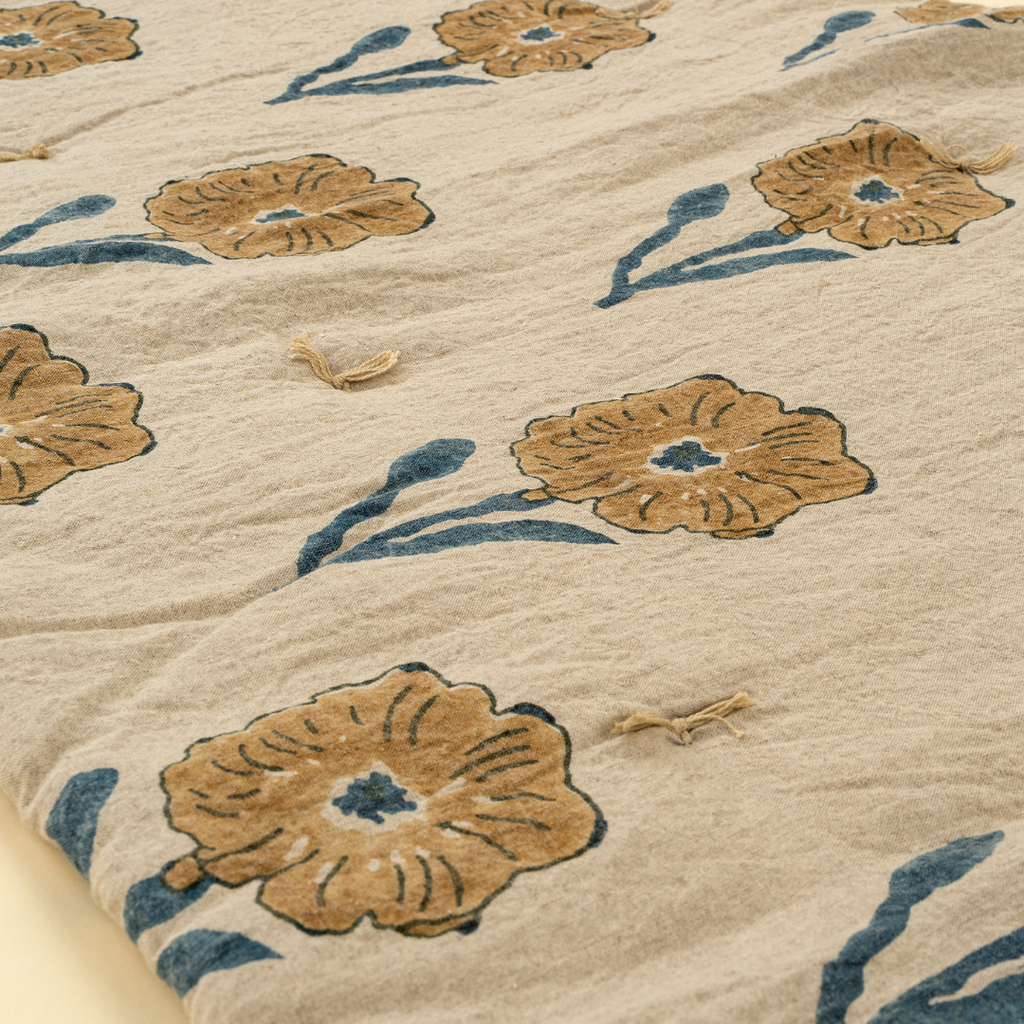 Floral Block Print French Mattress