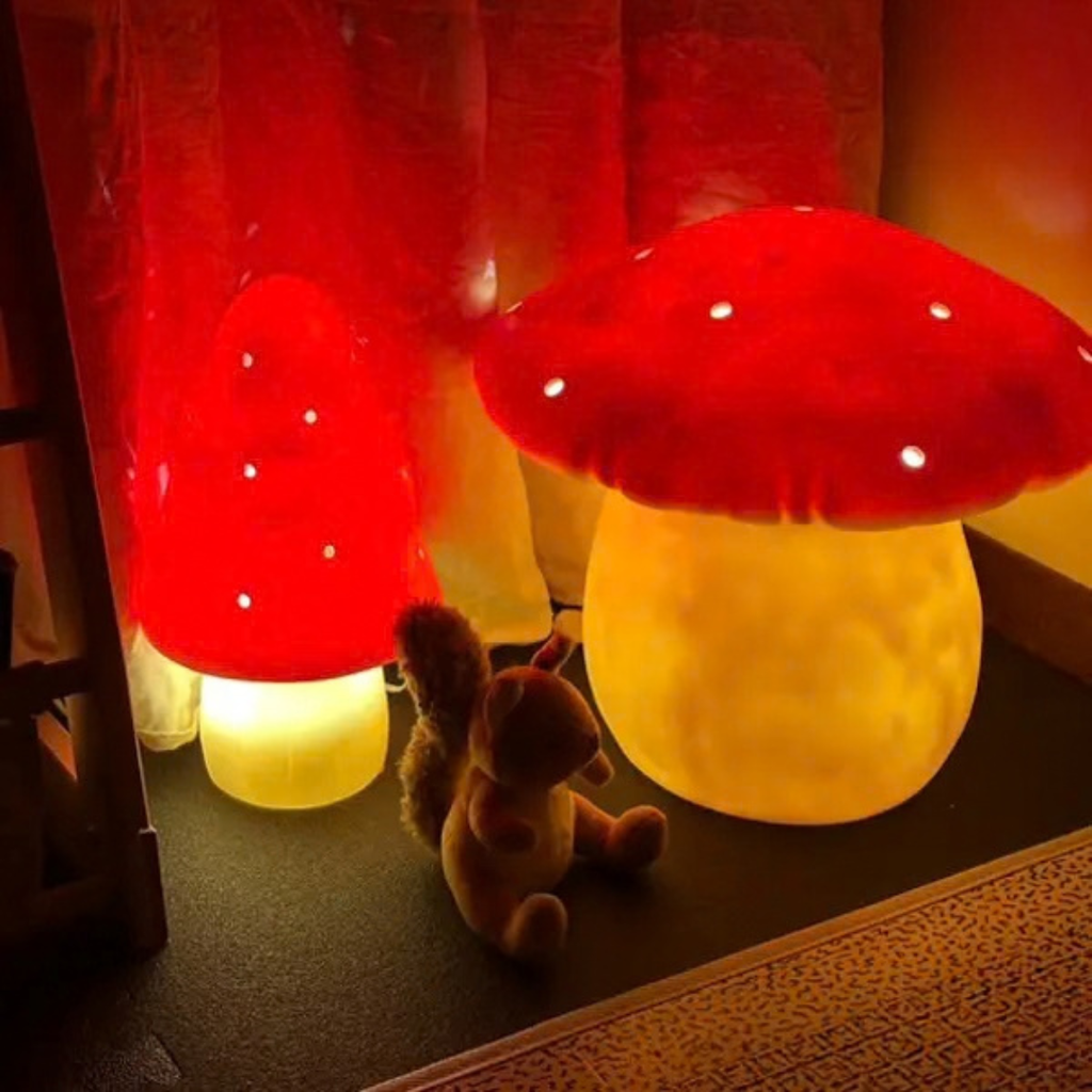 Mushroom Table Lamp - Medium (Two Colours Available)