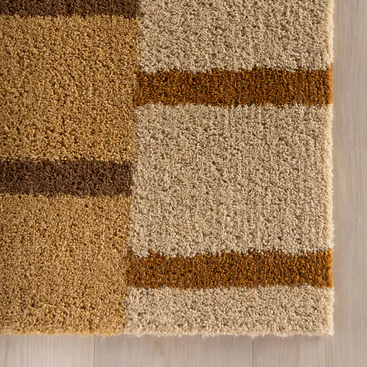 Dash & Albert - Saga Geometric Ivory Cotton Rug