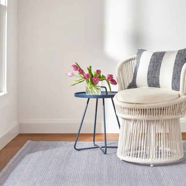 Dash & Albert - Finn Denim Handwoven Indoor/Outdoor Rug