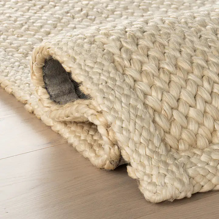 Dash & Albert - Thale Bleach Textured Handmade Jute Rug