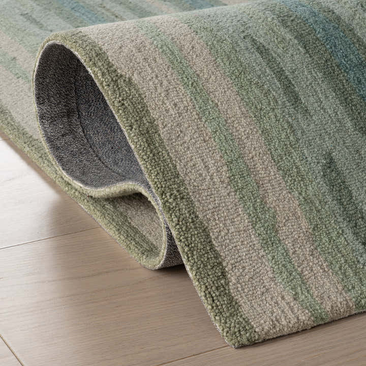 Dash & Albert - Zare Transitional Abstract Blue Indoor Rug