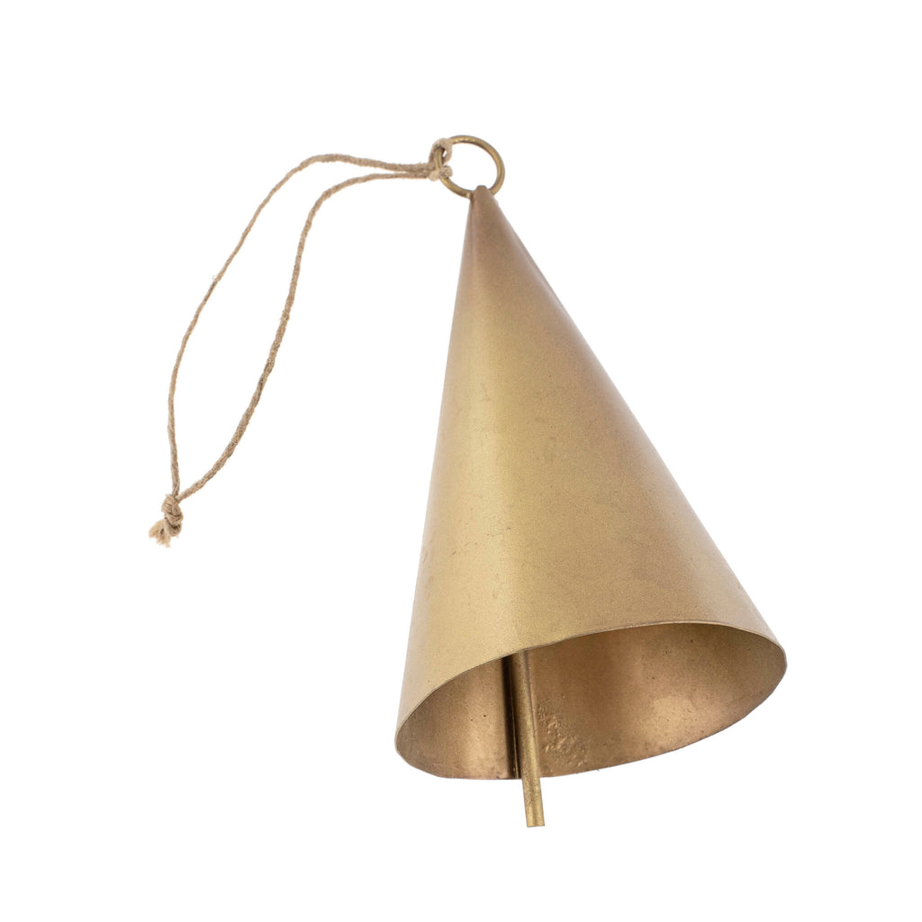 Simple Cone Bells - Gold Finish