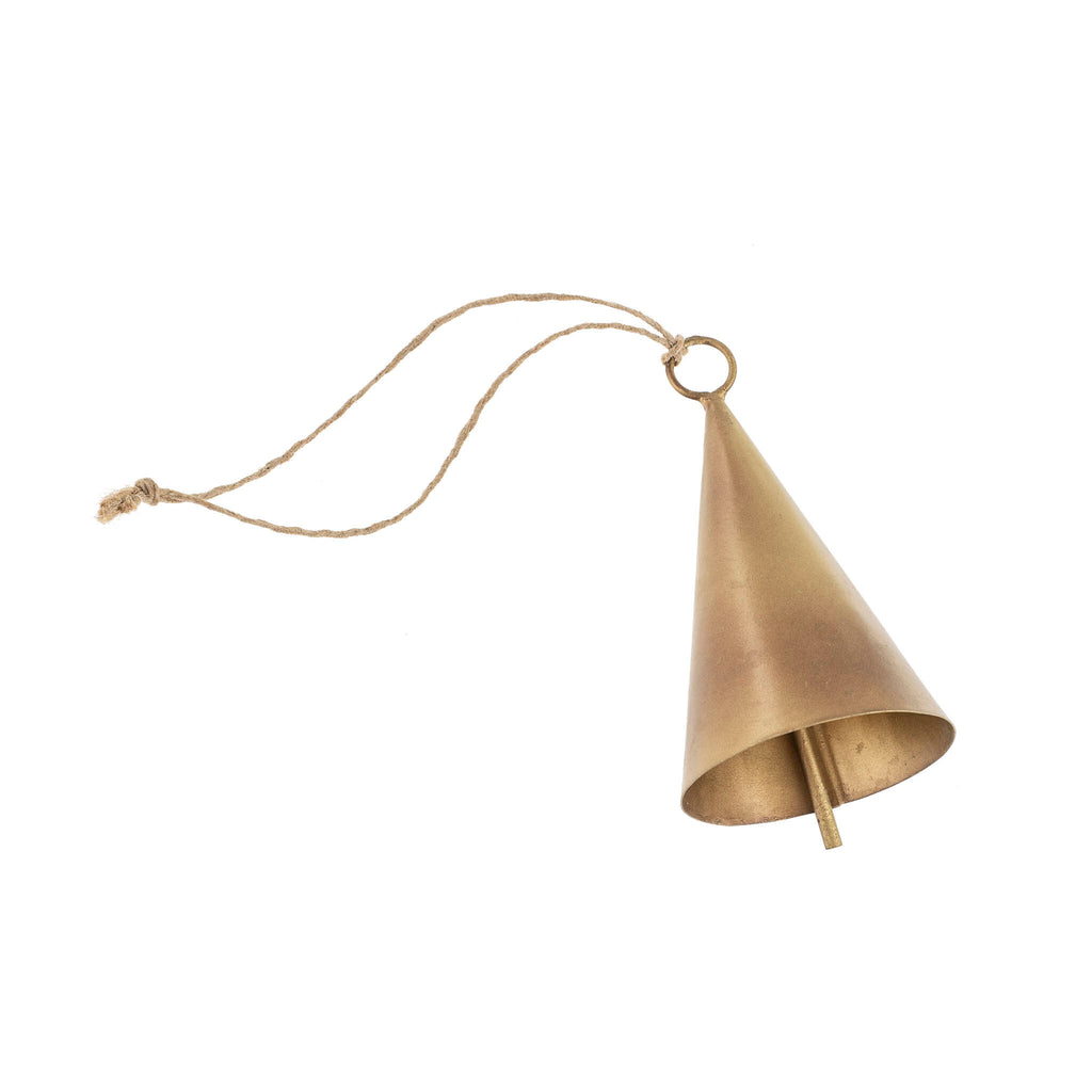 Simple Cone Bells - Gold Finish