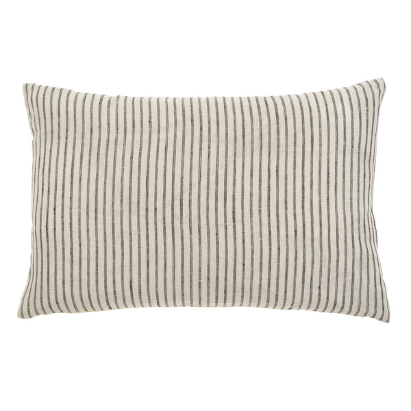 Ticking Stripe Linen Pillow (16" x 24")