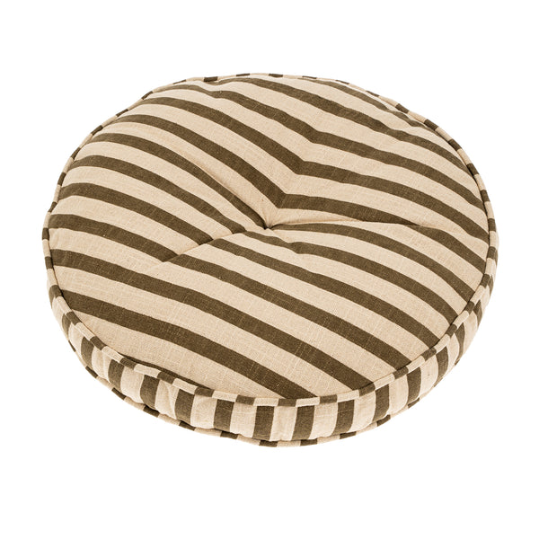 Awning Stripe Chair Cushion (Four Colours Available)