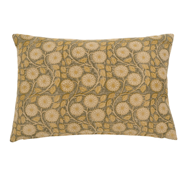 Marigold Block Print Pillow (Two Sizes Available)