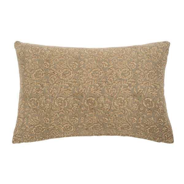 Saanvi Block Print Pillow (16" x 24")