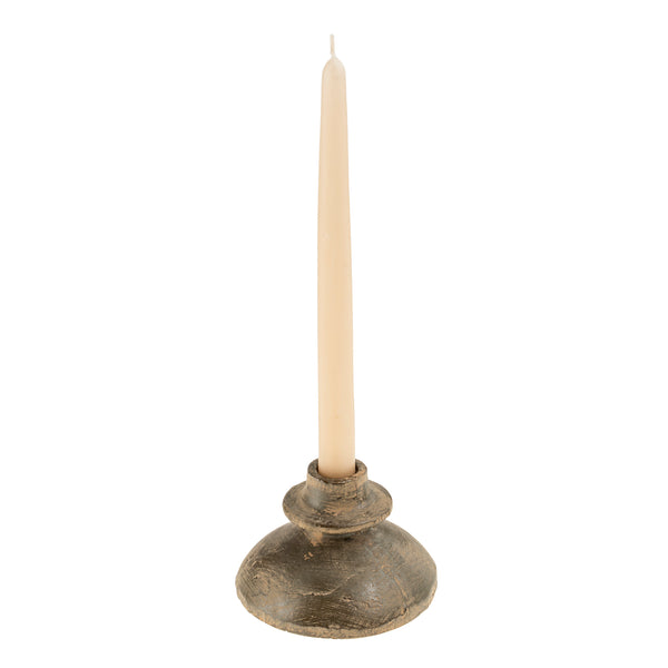 Arta Terracotta Candle Holders - Natural (Three Sizes Available)