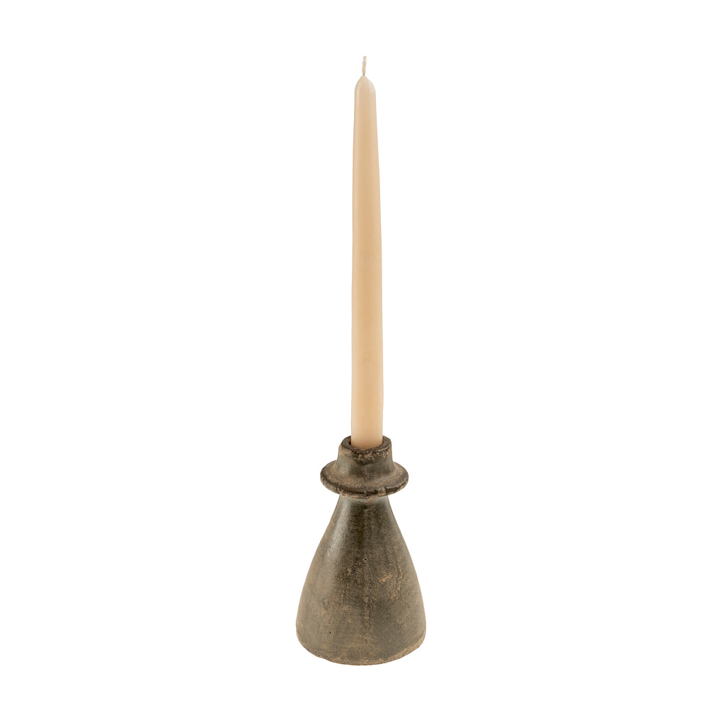 Arta Terracotta Candle Holders - Natural (Three Sizes Available)
