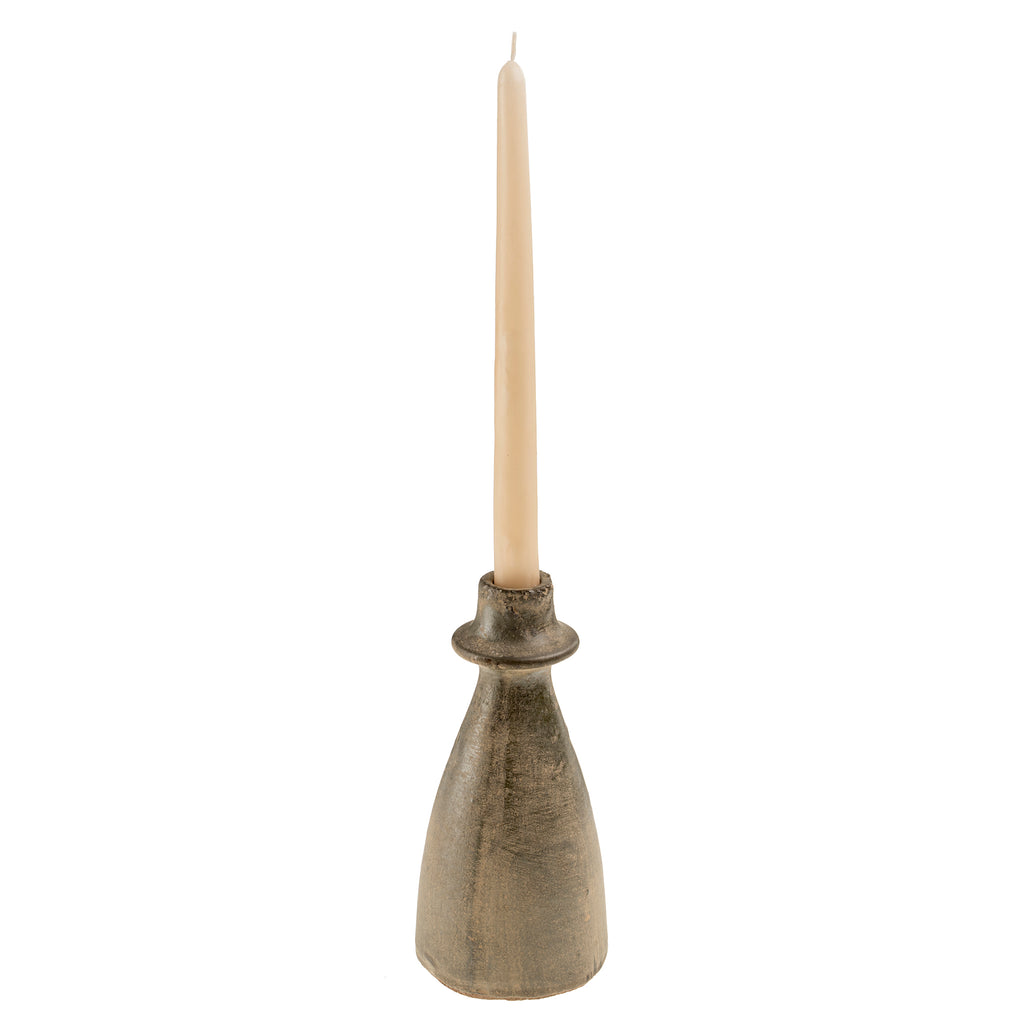 Arta Terracotta Candle Holders - Natural (Three Sizes Available)