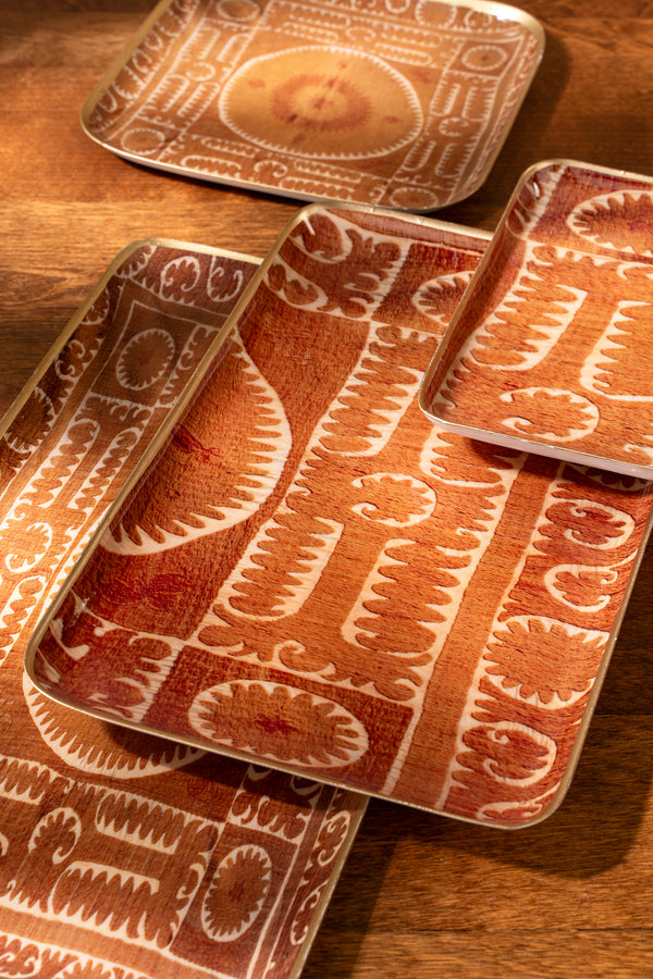 Sunset Enameled Trays (Five Sizes Available)