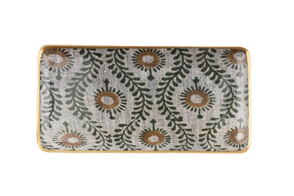 Indira Enameled Tray - Large