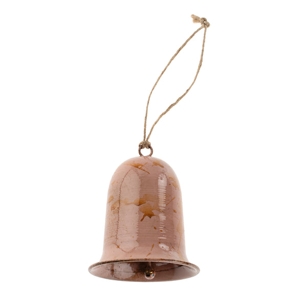 Enameled Bells - Antique Pink (Two Sizes Available)