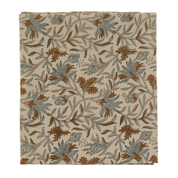 Cecily Block Print Tablecloth (102" x 60")