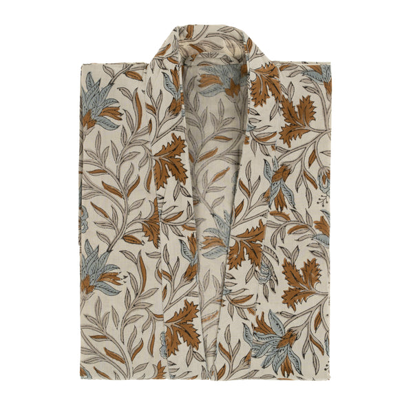 Cecily Block Print Kimono