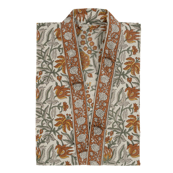 Rosalind Block Print Kimono