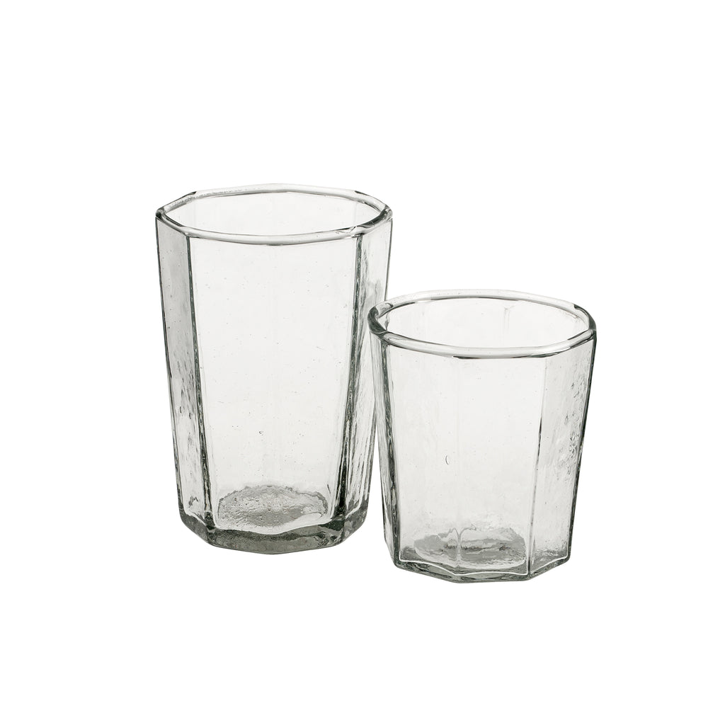 Prism Glass Tumblers (Two Sizes Available)