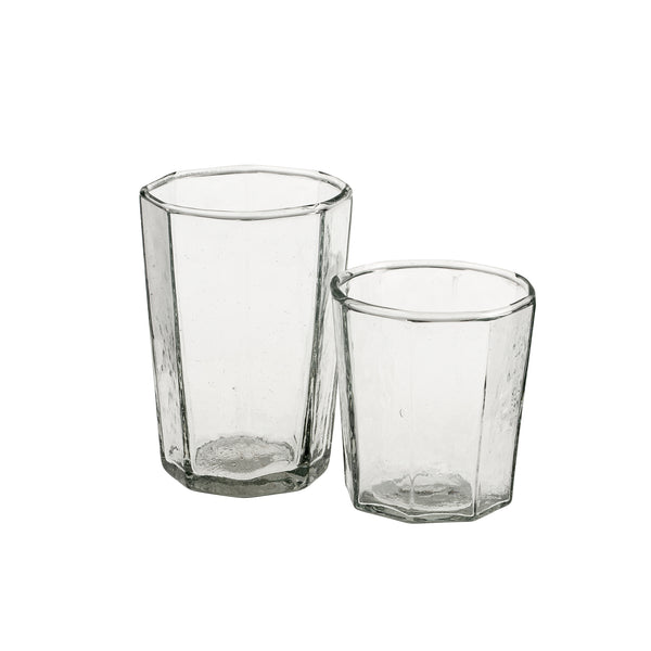 Prism Glass Tumblers (Two Sizes Available)