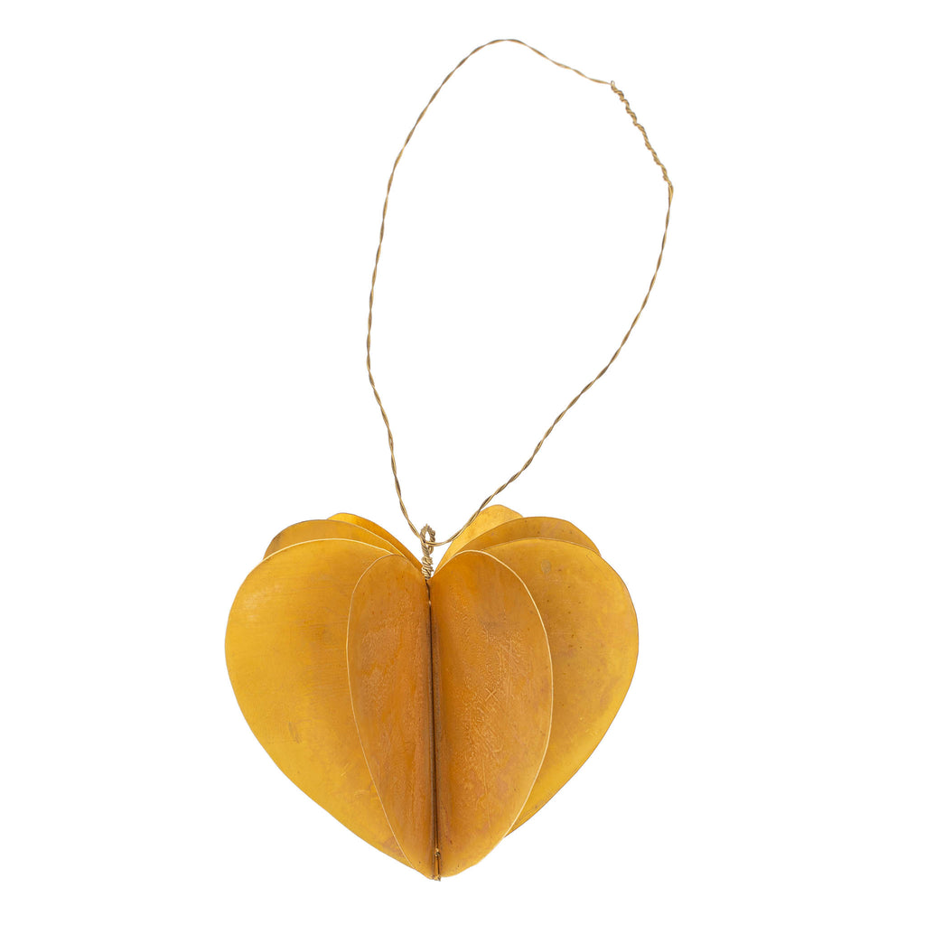 Origami Heart Ornaments (Two Sizes Available)