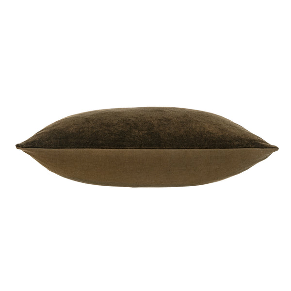 Vera Velvet Pillow - Avocado (16" x 24")